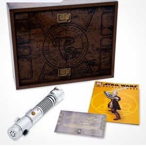 Star Wars Silver and Black Lightsaber Set